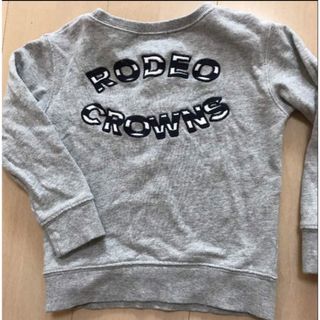 ロデオクラウンズ(RODEO CROWNS)のロデオクラウンズ キッズm ボーダーロゴ(Tシャツ/カットソー)