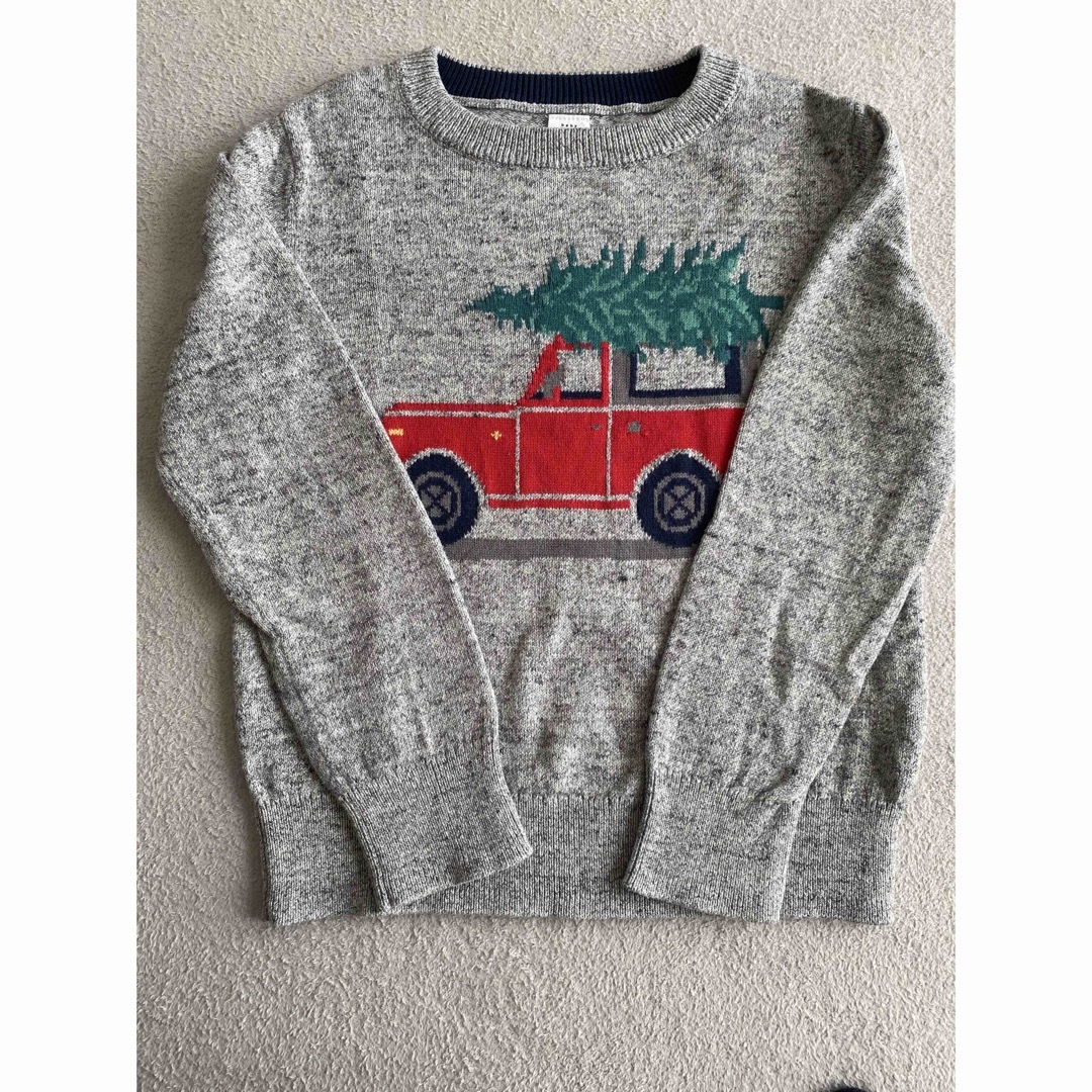 GAP(ギャップ)のGAP 5years クリスマスコットンニット キッズ/ベビー/マタニティのキッズ服男の子用(90cm~)(ニット)の商品写真