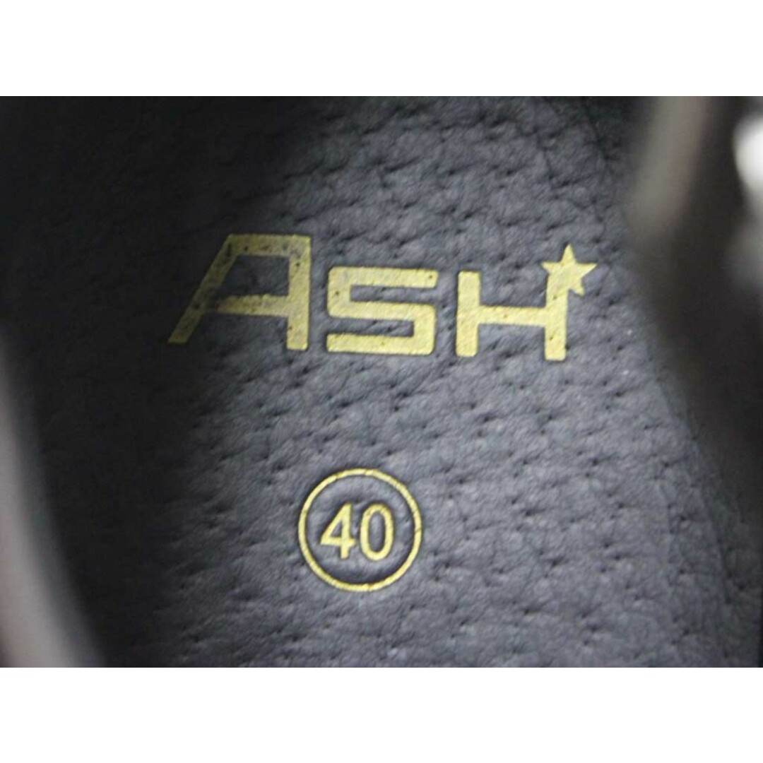 ASH(アッシュ)の♪ASH/アッシュ♪virgiu/ベルト付ハイカットスニーカー/シューズ/靴 ブラウン/茶 レディース  40【中古】春夏秋冬 020132 レディースの靴/シューズ(スニーカー)の商品写真