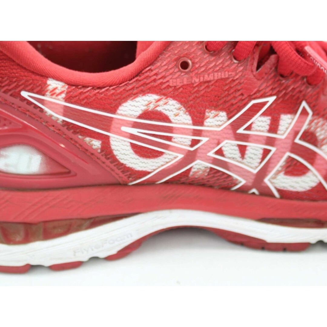 asics(アシックス)の♪ASICS/アシックス♪GEL-NIMBUS20 LONDON/スニーカー/シューズ/靴 レッド/赤 レディース メンズ 24cm【中古】春夏秋冬 020132 レディースの靴/シューズ(スニーカー)の商品写真