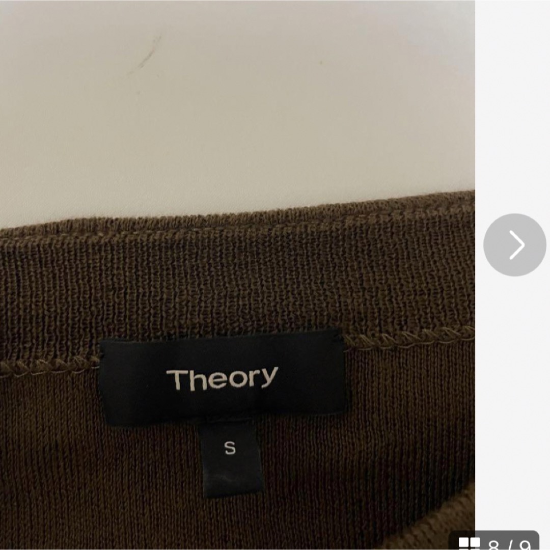 theory(セオリー)の【大人気】セオリーTheory ニット♫サイズS ブラウン レディースのトップス(ニット/セーター)の商品写真