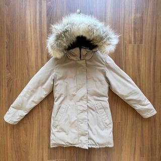 カナダグース(CANADA GOOSE)のカナダグース　ジャスパーXS 【希少コヨーテファー】(ダウンジャケット)