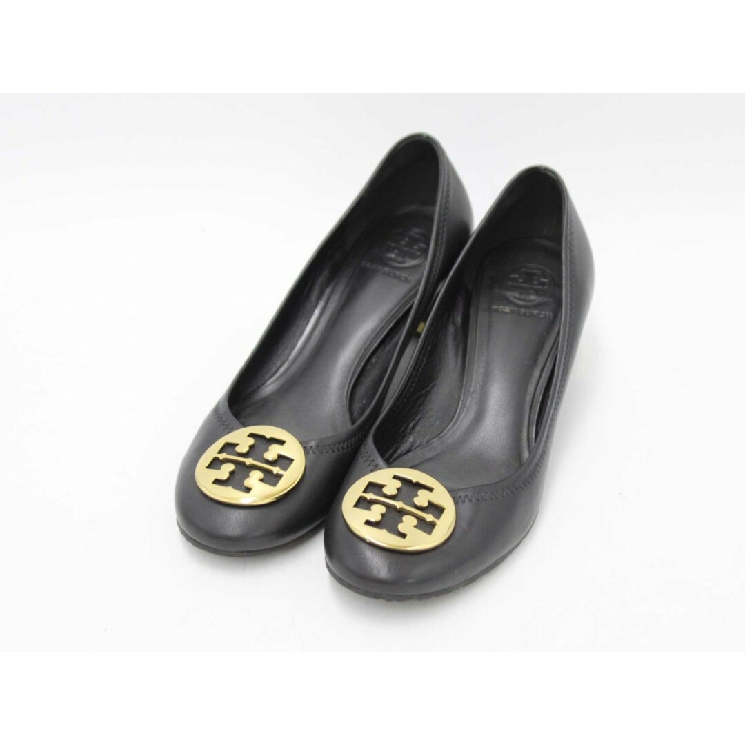 Tory Burch(トリーバーチ)の♪TORY BURCH/トリーバーチ♪パンプス/シューズ/靴 ブラック/黒 レディース 10M【中古】春夏秋冬 320132 レディースの靴/シューズ(その他)の商品写真