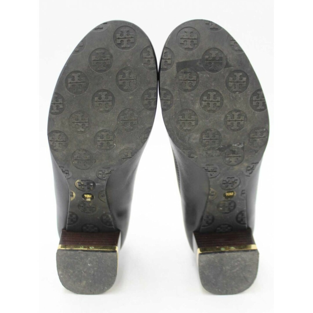 Tory Burch(トリーバーチ)の♪TORY BURCH/トリーバーチ♪パンプス/シューズ/靴 ブラック/黒 レディース 10M【中古】春夏秋冬 320132 レディースの靴/シューズ(その他)の商品写真