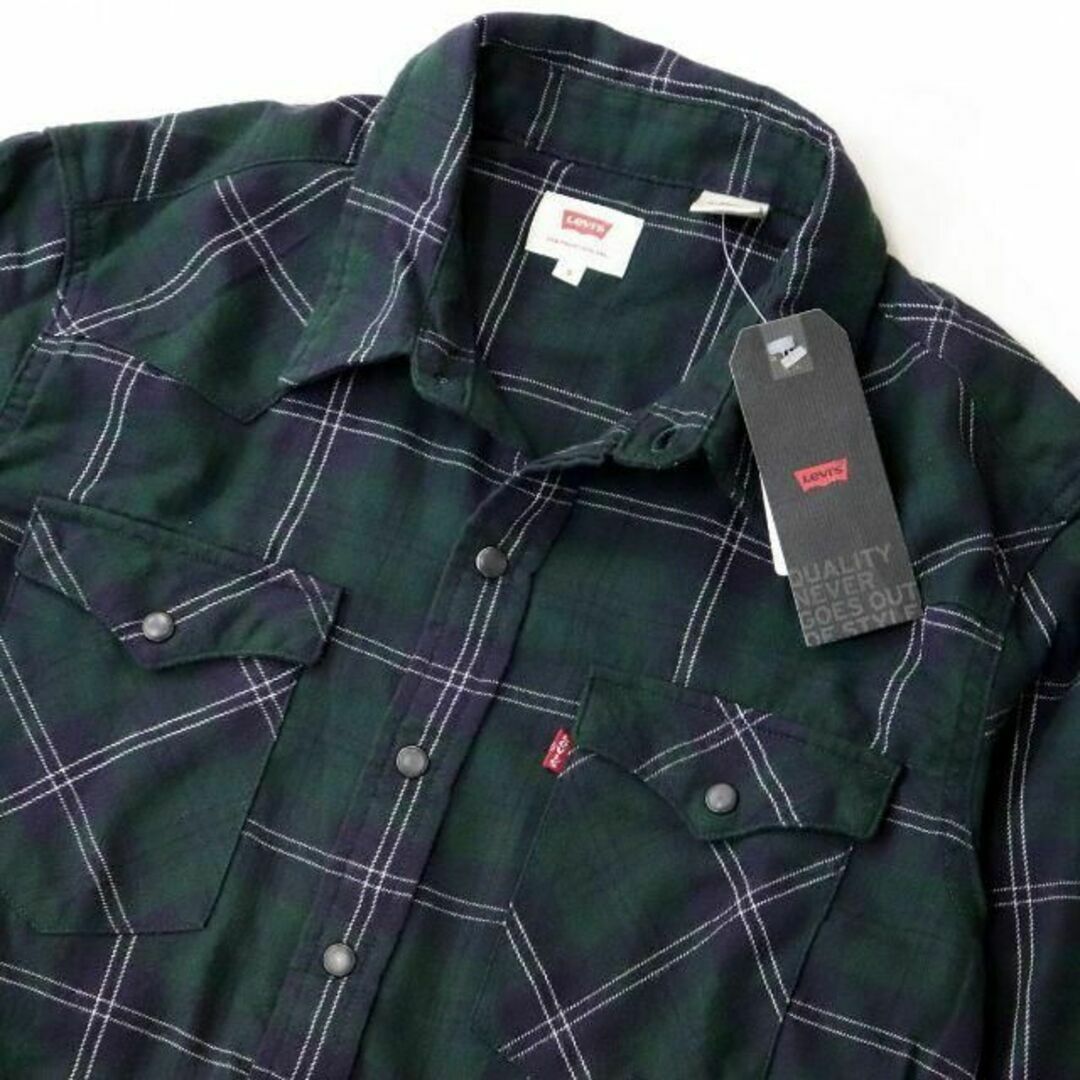 Levi's(リーバイス)の(新品)LEVI'S　ネルシャツ  メンズのトップス(シャツ)の商品写真