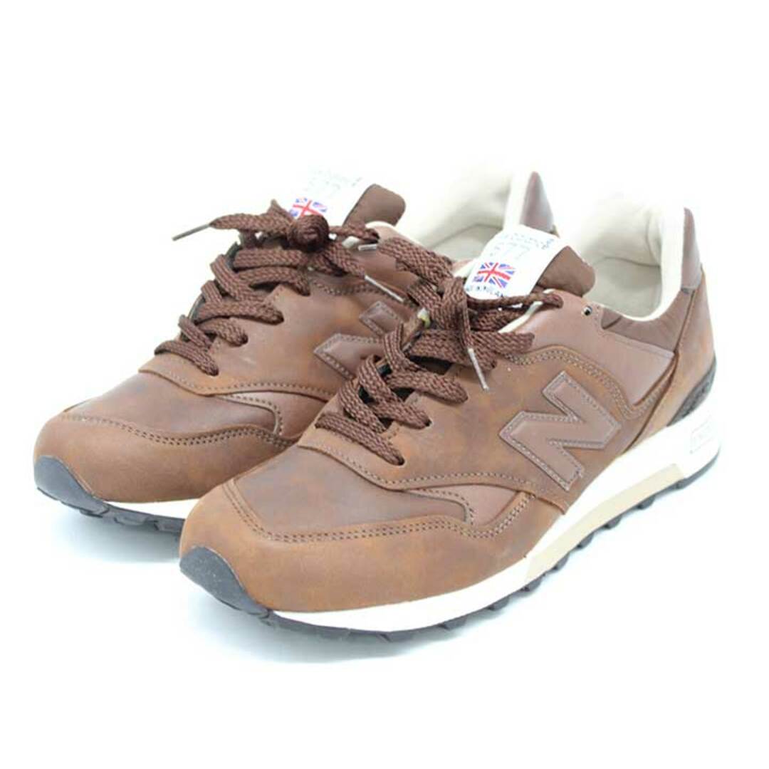 【値下げ】♪New Balance/ニューバランス♪ランニングシューズ/スニーカー/M577BBE/シンプル/カジュアル/オシャレ/シューズ/靴 ブラウン/茶色 メンズ 28.5  春夏秋冬 135032スニーカー