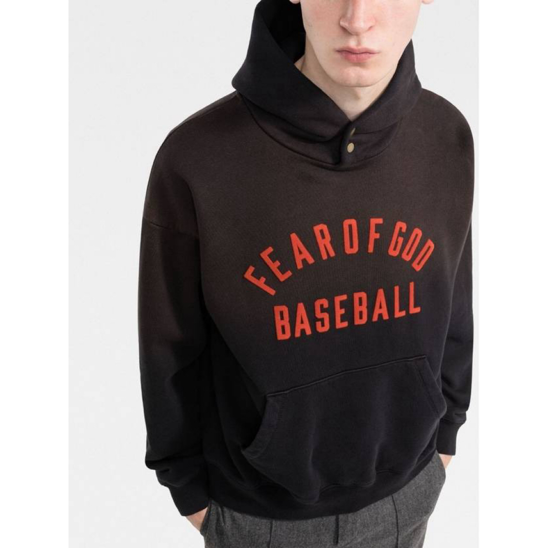 FEAR OF GOD(フィアオブゴッド)のFearofGod フィアオブゴッド ベースボール 裏起毛 パーカー XL メンズのトップス(パーカー)の商品写真