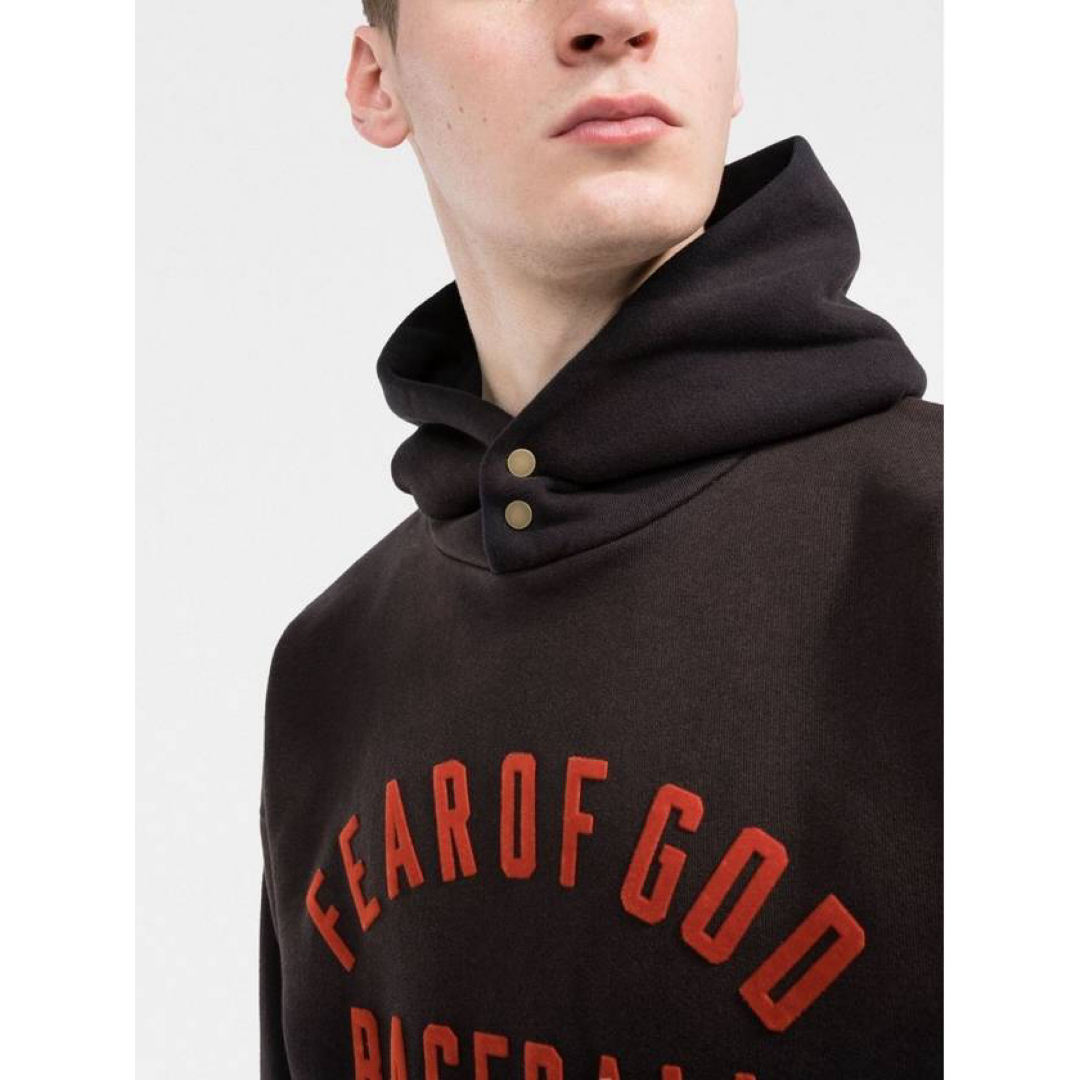 FEAR OF GOD(フィアオブゴッド)のFearofGod フィアオブゴッド ベースボール 裏起毛 パーカー XL メンズのトップス(パーカー)の商品写真