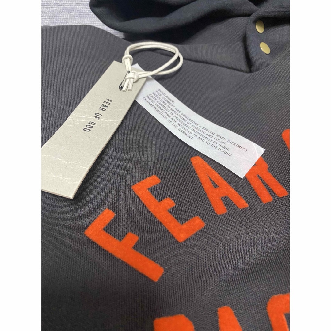 FEAR OF GOD(フィアオブゴッド)のFearofGod フィアオブゴッド ベースボール 裏起毛 パーカー XL メンズのトップス(パーカー)の商品写真