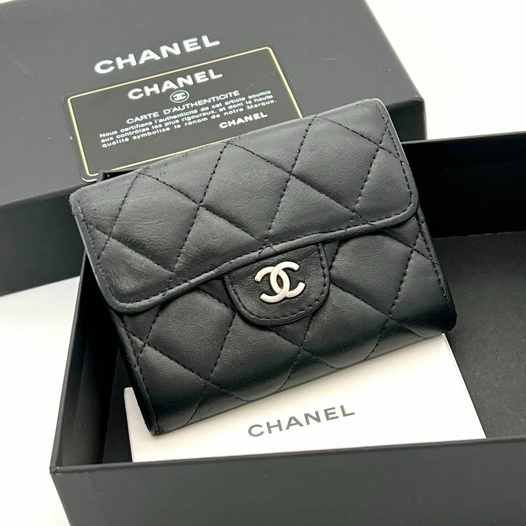 正規取扱い店 【美品】CHANEL シャネル マトラッセカードケース