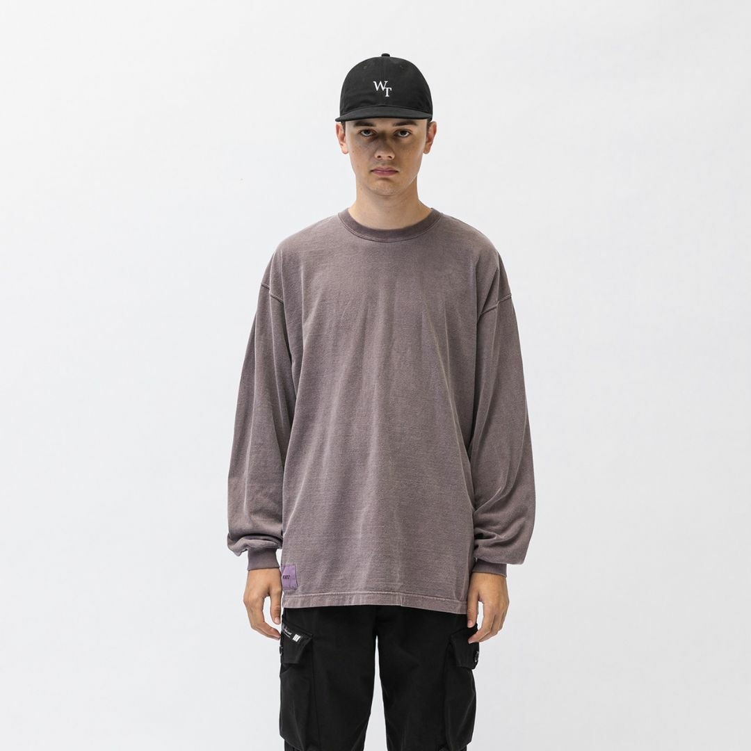 wtaps23AW WTAPS ダブルタップス ロンT 長袖Tシャツ ピグメント