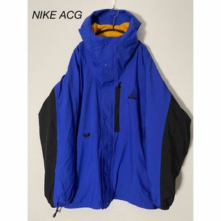 ナイキ(NIKE)のNIKE ACG マウンテンパーカー　ブルー(マウンテンパーカー)