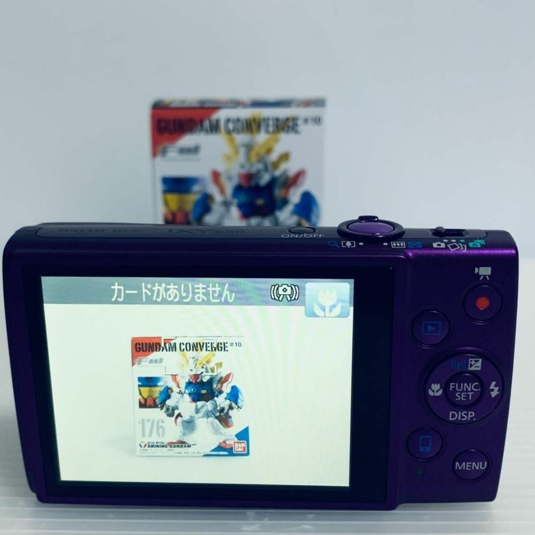 【美品】 Canon IXY 630 PR (パープル) スマホ/家電/カメラのカメラ(コンパクトデジタルカメラ)の商品写真