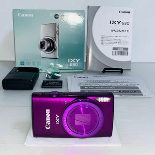 【美品】 Canon IXY 630 PR (パープル)(コンパクトデジタルカメラ)