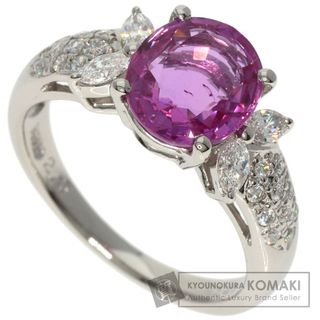 SELECT JEWELRY サファイア ダイヤモンド リング・指輪 PT900 レディース(リング(指輪))