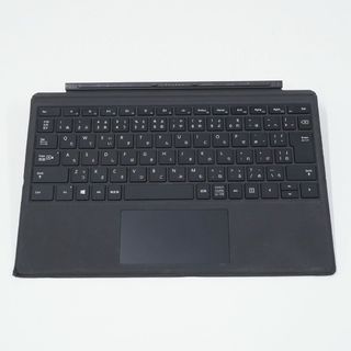 マイクロソフト(Microsoft)のsurface Pro キーボード USED品 タイプカバー MODEL 1725 ブラック 黒 マイクロソフト Microsoft 完動品 KR V9662(その他)