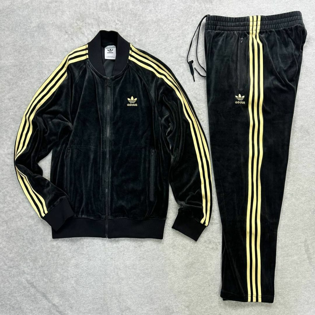 常田着用 新品 adidas Originals Mサイズ ベロア セットアップ | フリマアプリ ラクマ