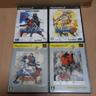 プレイステーション2(PlayStation2)の【動作確認済み】PlayStation2 戦国バサラ&大神 4本セット(家庭用ゲームソフト)