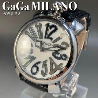 ガガミラノ(GaGa MILANO)の【超絶美麗】メンズウォッチ男性用腕時計5020Gagaガガミラノ2555(腕時計(アナログ))