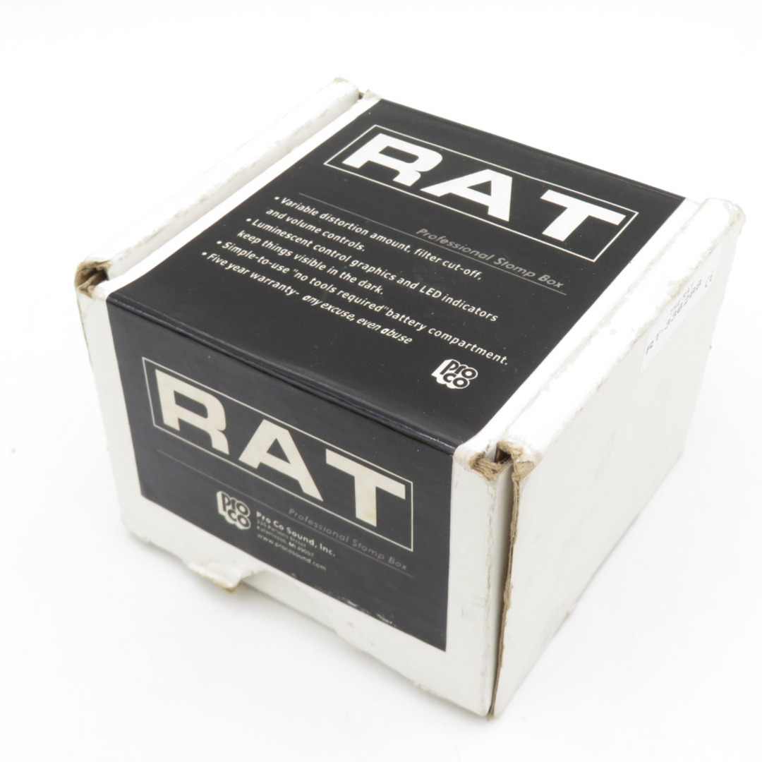ProCo (プロコ) エフェクター RAT2 ディストーション バッテリースナップ外れあり 楽器のレコーディング/PA機器(エフェクター)の商品写真