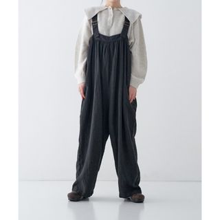 nest Robe(サロペット/オーバーオール ・ ブラック/黒色系)の nest Robe(サロペット/オーバーオール ・ ブラック/黒色系)の
