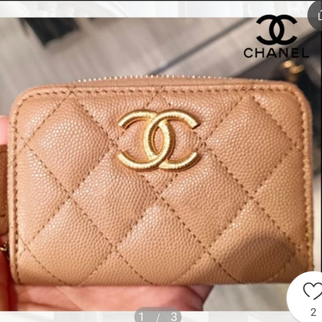 CHANEL 折り財布汚れ色あせ等使用感あります - 折り財布