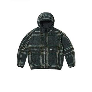 パレス(PALACE)のpalace skateboards CHECK FLEECE JACKET(ナイロンジャケット)