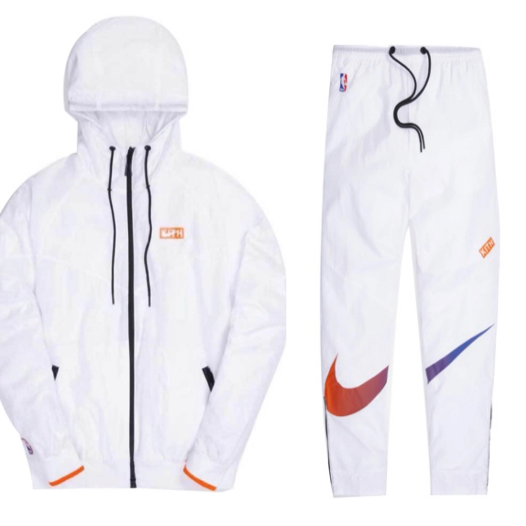 新品 Kith Nike ジャケット パンツ セット M セットアップジャケット/アウター