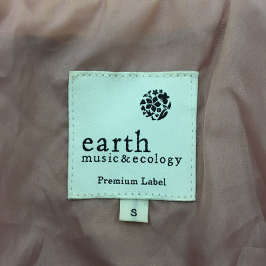 earth music & ecology(アースミュージックアンドエコロジー)のアースミュージック&エコロジー ジャケット ライダース 長袖 S ピンク レディースのジャケット/アウター(ライダースジャケット)の商品写真