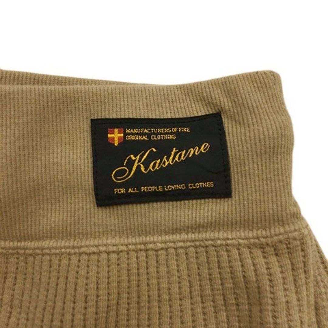 Kastane(カスタネ)のカスタネ スカート タイト ロング リブ ウエストゴム イージー 無地 F 茶 レディースのスカート(ロングスカート)の商品写真