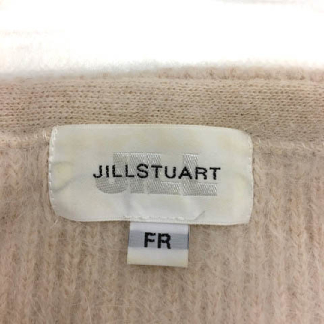 JILL by JILLSTUART(ジルバイジルスチュアート)のジルバイジルスチュアート セーター ニット シャギー 長袖 FR ピンク 白 レディースのトップス(ニット/セーター)の商品写真