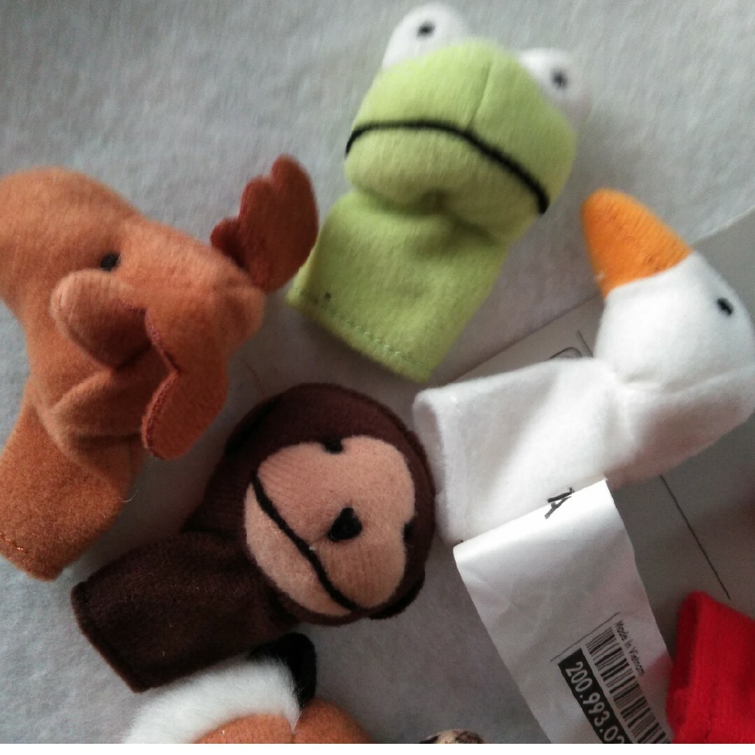 IKEA(イケア)の動物指人形 キッズ/ベビー/マタニティのおもちゃ(知育玩具)の商品写真