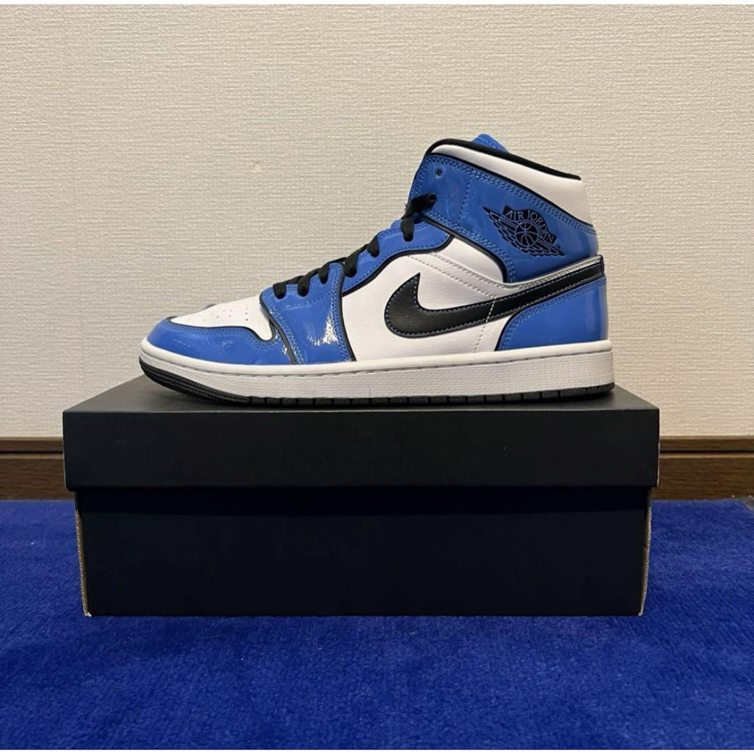 Jordan Brand（NIKE）(ジョーダン)のNikeAirJordan1 MidSE Signal Blue シグナルブ メンズの靴/シューズ(スニーカー)の商品写真