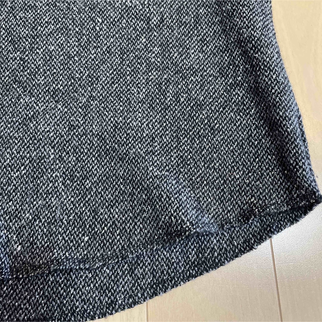 NEPENTHES(ネペンテス)の3D SOFT textureウール混カットソー ブラック　L メンズのトップス(Tシャツ/カットソー(半袖/袖なし))の商品写真