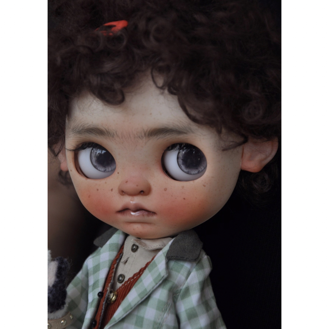 カスタムブライス 海外作家様 くるくるパーマ MrFox キツネ先生 男の子 カスタムブライス 海外作家様 くるくるパーマ MrFox キツネ先生 男の子