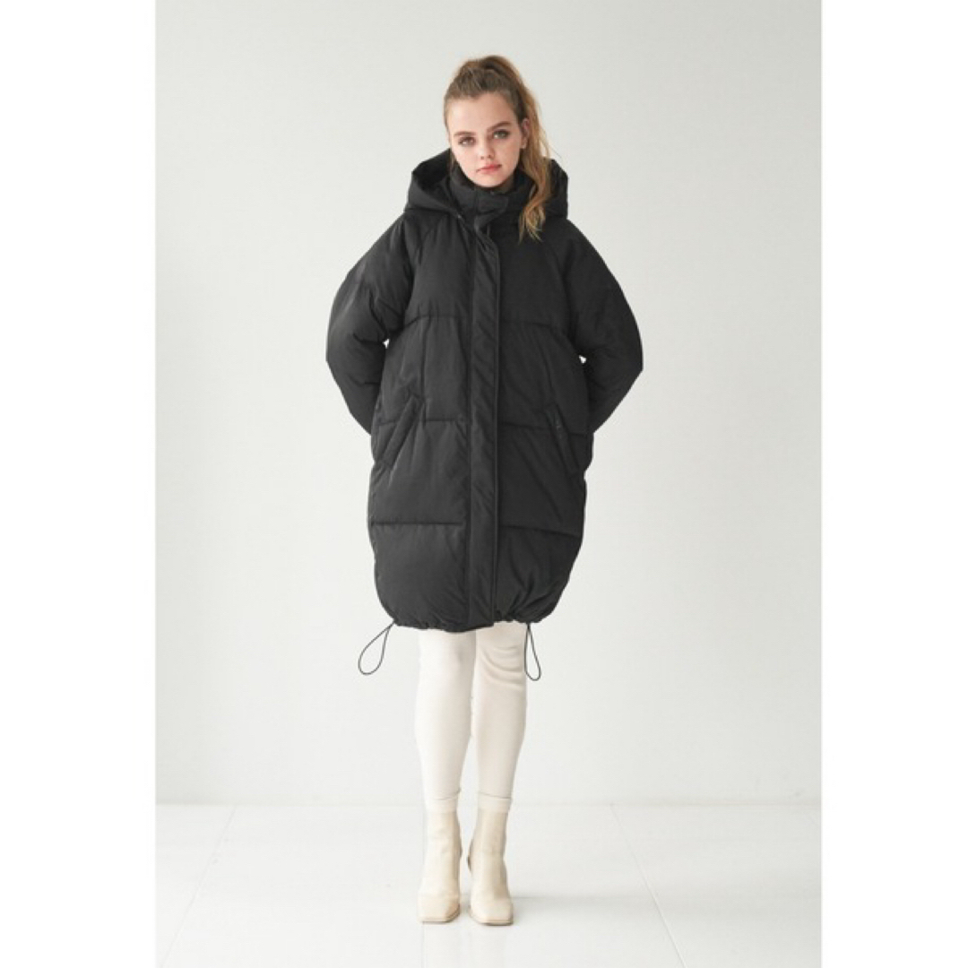 ALEXIA STAM(アリシアスタン)のLong Padded Coat/ロゴパデッドコート レディースのジャケット/アウター(ダウンコート)の商品写真