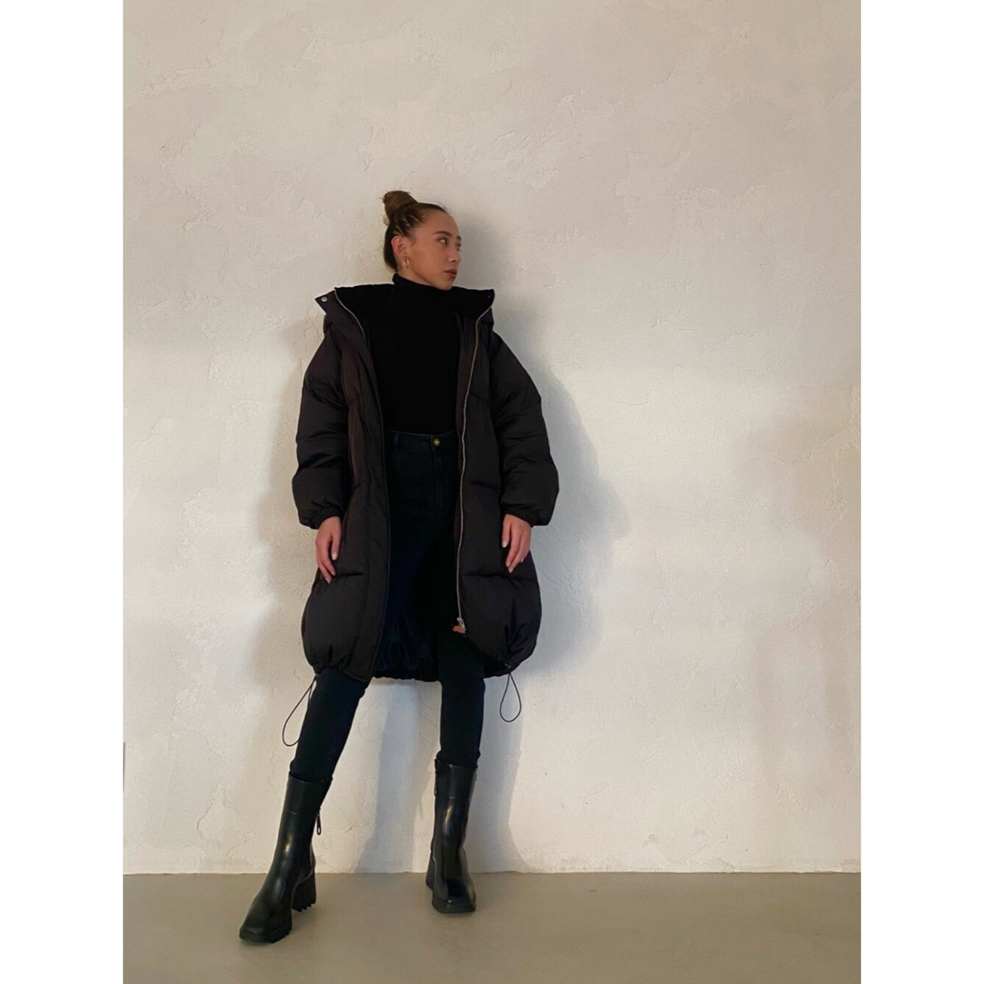 ALEXIA STAM(アリシアスタン)のLong Padded Coat/ロゴパデッドコート レディースのジャケット/アウター(ダウンコート)の商品写真