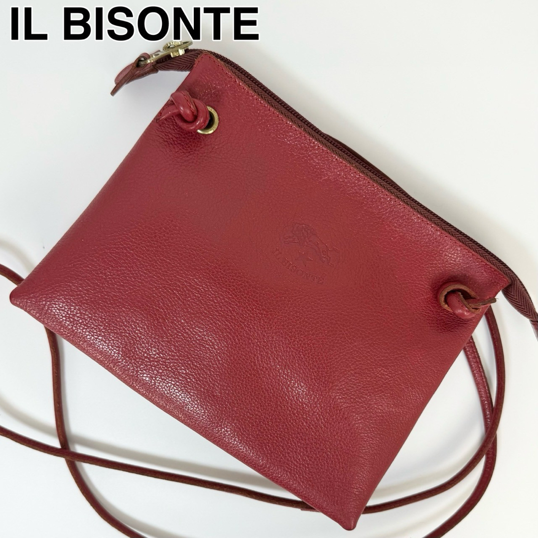 23K13 IL BISONTE イルビゾンテ ショルダーバッグ レザーイルビゾンテ