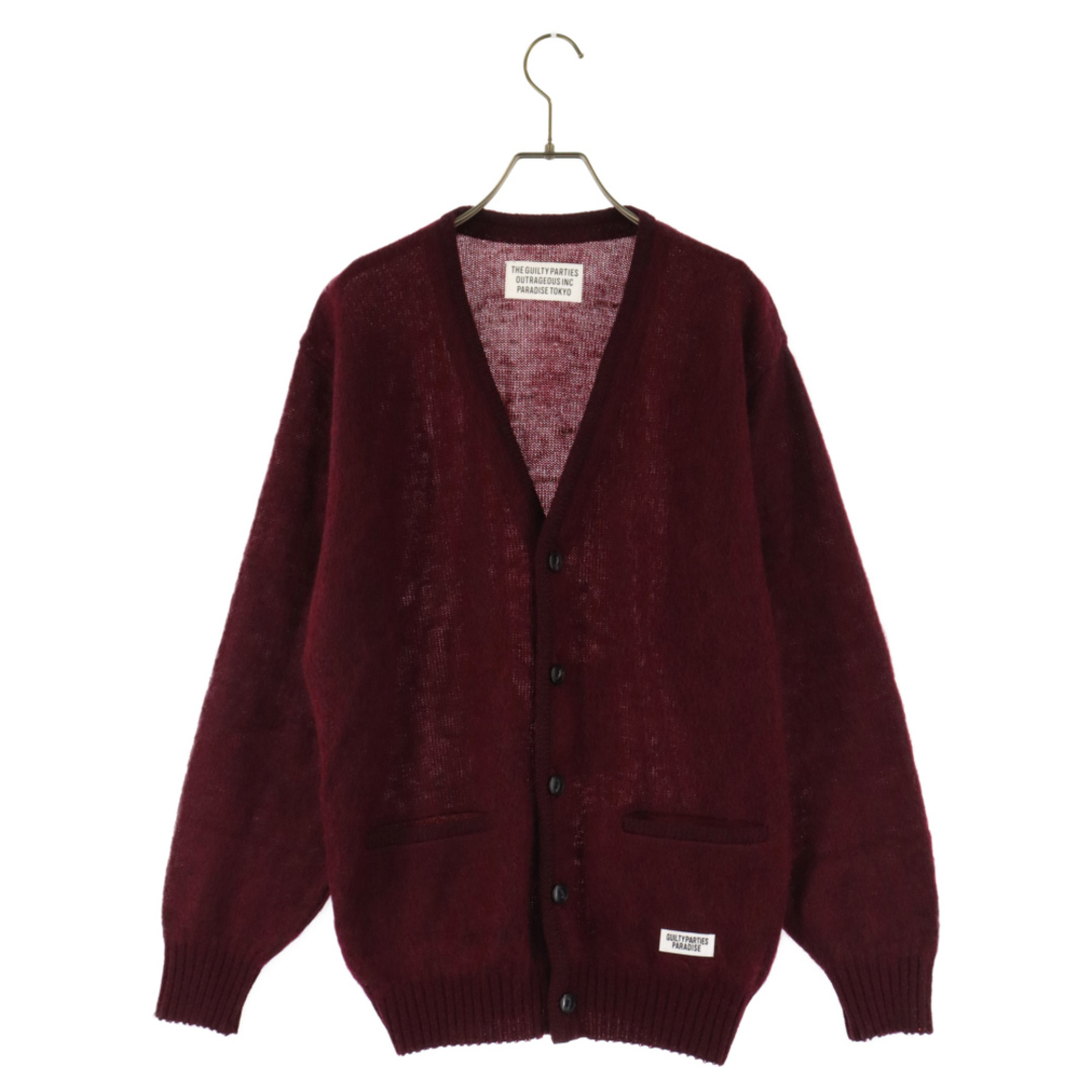 即納/大容量 WACKO MARIA ワコマリア 22AW MOHAIR CARDIGAN モヘア ...