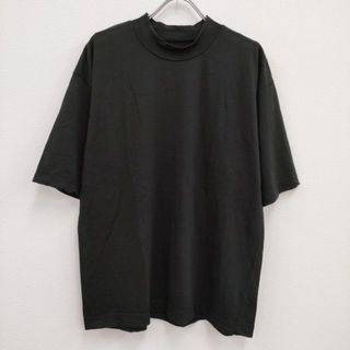 un/unbient INT-SK8 モックネックTシャツ サイズ2 ウール 半袖Ｔシャツ カットソー ブラック メンズ アン【中古】3-1124M♪