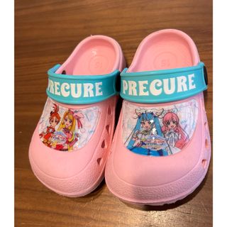 バンダイ(BANDAI)のひろがるスカイプリキュア　サンダル　15センチ　クロックス(サンダル)