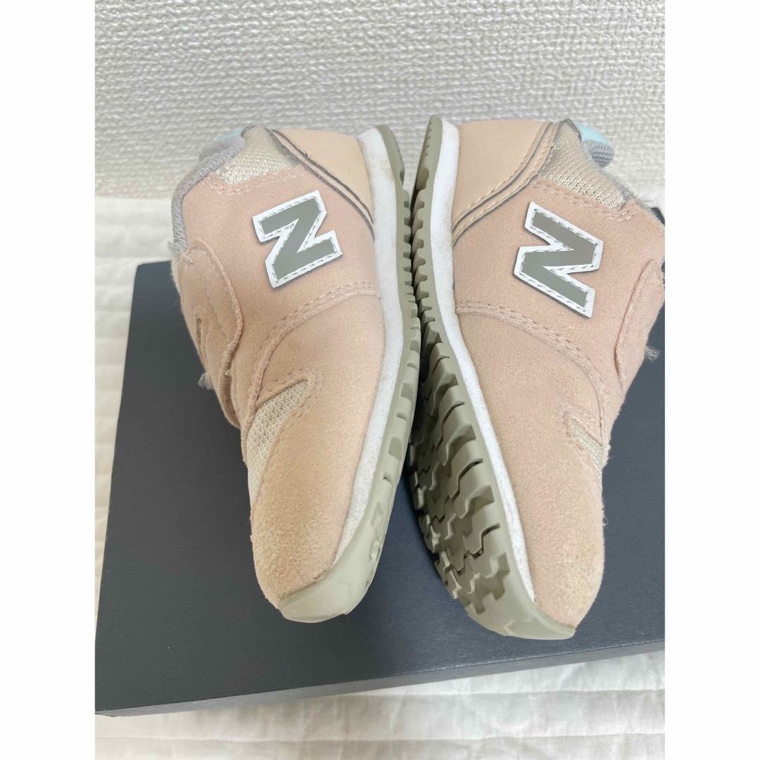 New Balance(ニューバランス)のニューバランス　373  14.5cm  ピンク キッズ/ベビー/マタニティのベビー靴/シューズ(~14cm)(スニーカー)の商品写真