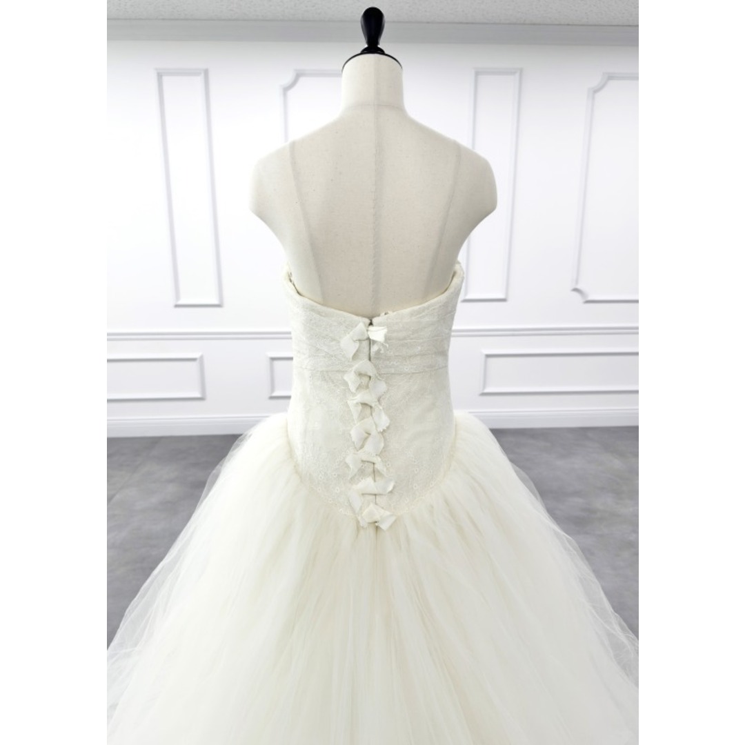 ヴェラウォン VERA WANG BRIDE バレリーナ プリンセスライン Ａライン ウェディングドレス アイボリー約137cm身幅