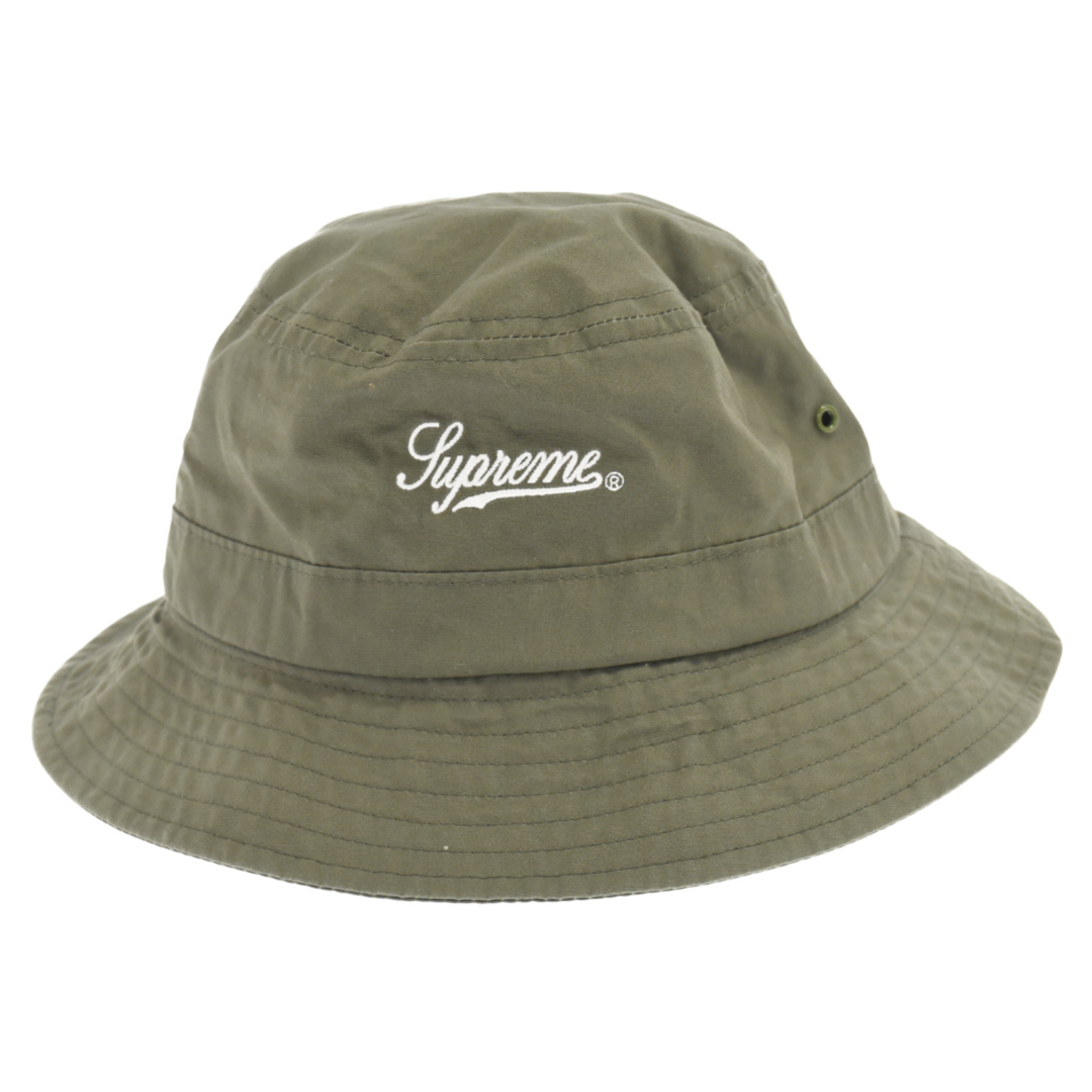 SUPREME シュプリーム 21AW Bolt Snap Crusher ボルトスナップ バケットハット クリップ 帽子 カーキ585センチブリム幅