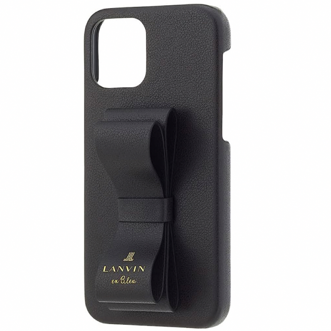 LANVIN en Bleu(ランバンオンブルー)のiPhone13proケース　LANVIN ランバン　ブラック スマホ/家電/カメラのスマホアクセサリー(iPhoneケース)の商品写真