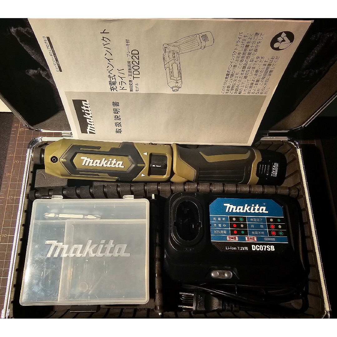 バイク送込　Makita　TD022D　ペンインパクトドライバー　マキタ　電動　ドリル