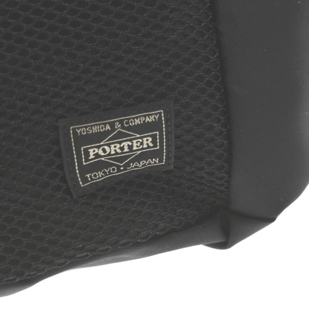 PORTER(ポーター)のPORTER ポーター ×GOOD OL×グッドオル ナイロンメッシュ ウエストボディバッグ ブラック メンズのバッグ(ウエストポーチ)の商品写真