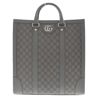 グッチ(Gucci)のGUCCI グッチ GGスプリーム オフィディア ミディアム トートバッグ グレー 731793(トートバッグ)