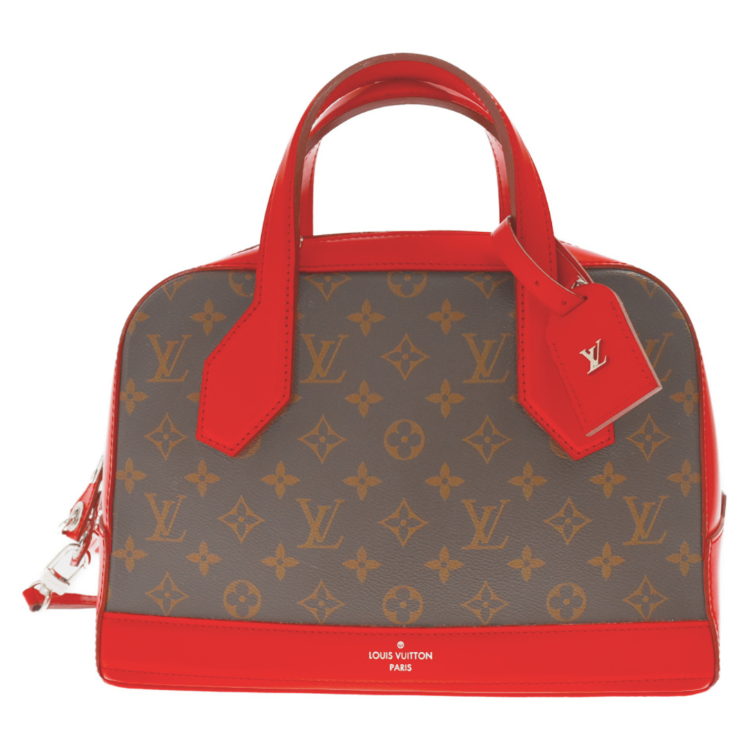 LOUIS VUITTON ルイヴィトン ドラPM モノグラム ハンドバッグ ブラウン/レッド M40274 DU214421センチ横幅