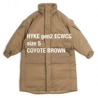 ハイク(HYKE)の【 HYKE 】PERTEX GEN2 ECWCS コヨーテ size 5(ミリタリージャケット)